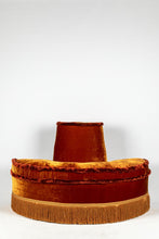 Ladda bild till bildvisaren Ottoman Demi Ronde Orange