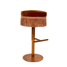 Ladda bild till bildvisaren Barstool - Luna - Orange Adjustable