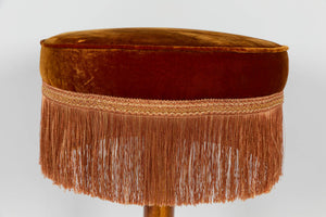 Barstool - Luna - Orange Adjustable
