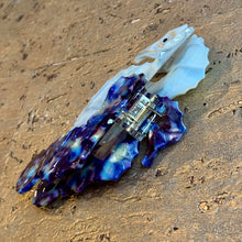 Ladda bild till bildvisaren Hårklämma Sea Horse Blue