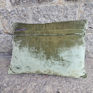 Cushion Deluxe Embroidery Tiana Light Green 30x40cm