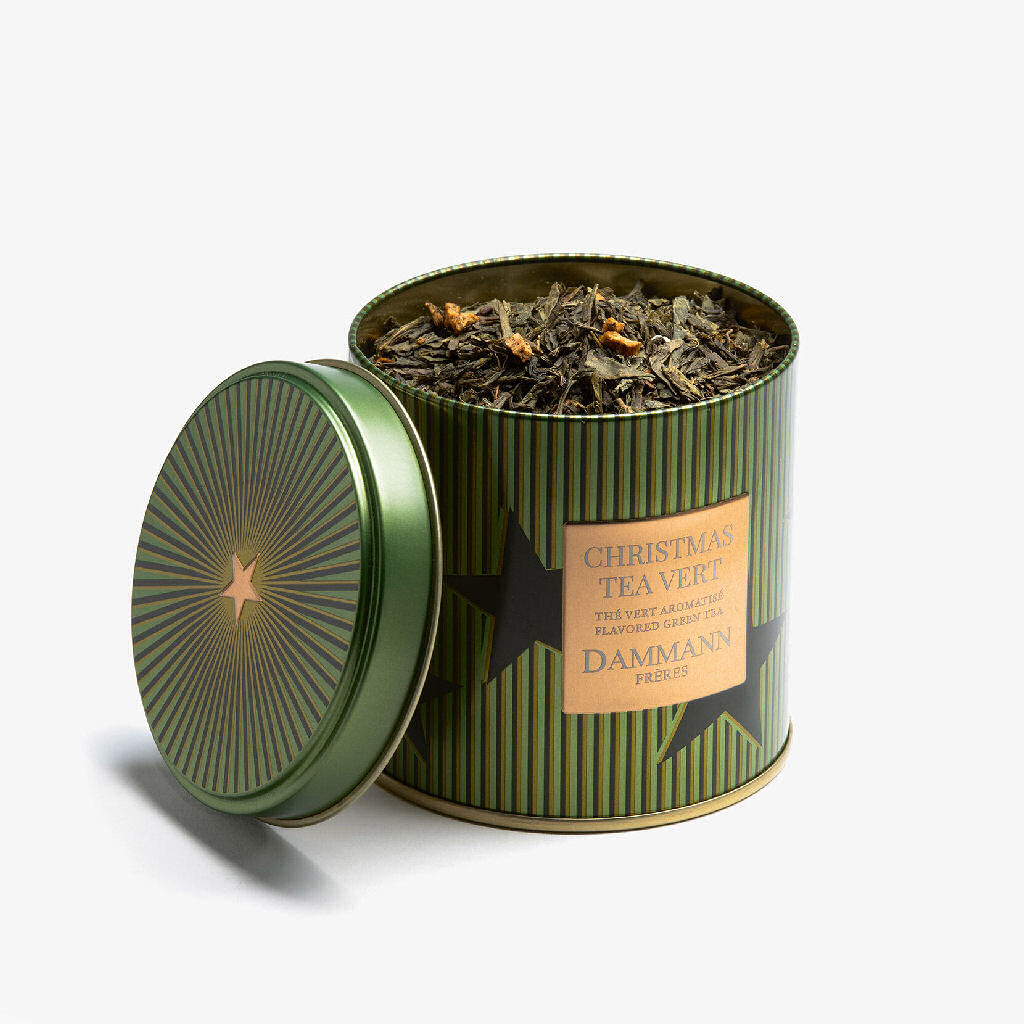 Christmas Tea Vert Tin