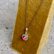 Ladda bild till bildvisaren Vintage Necklace Padparadscha (Nr.542)