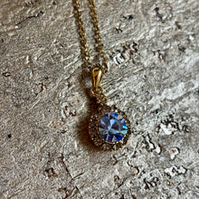 Ladda bild till bildvisaren Vintage Necklace Sapphire (Nr.206)