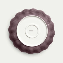 Ladda bild till bildvisaren Oyster Skål 24cm - Plommon