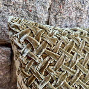 Cushion Deluxe Basket Shaded Lake 30x40cm