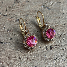 Ladda bild till bildvisaren Vintage Earring Rose (No.209)