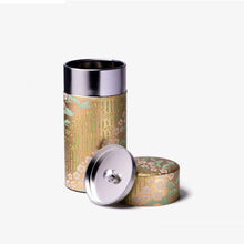 Ladda bild till bildvisaren Tea Canister Sakura, Gold  150g