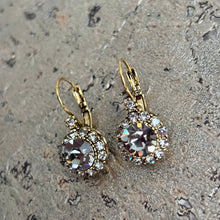 Ladda bild till bildvisaren Vintage Earring Smoky Quartz (No.225)