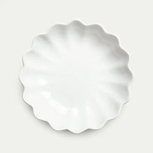 Ladda bild till bildvisaren Oyster Skål 24cm - Vit