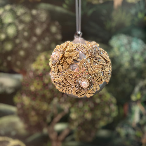 Shiny Pearl Glass Ball
