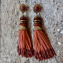 Ladda bild till bildvisaren Earrings Esmeralda - Peach