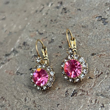 Ladda bild till bildvisaren Vintage Earring Rose (No.209)