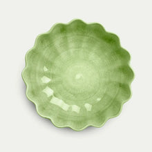 Ladda bild till bildvisaren Oyster Skål 24cm - Grön