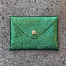 Ladda bild till bildvisaren Origami Card Holder - Green