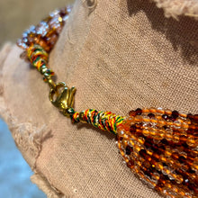 Ladda bild till bildvisaren Necklace Natural Stones Multi Brown