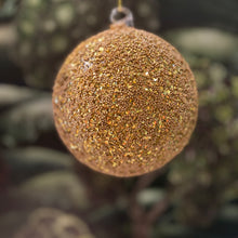 Ladda bild till bildvisaren Gold Glass Ball Beads &amp; Flakes