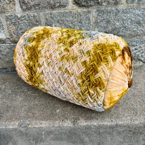 Cushion Deluxe Basket Weave Shaded Yellow