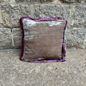 Cushion Deluxe  Smoke Purple Fr 27x27cm