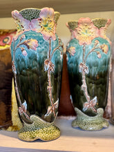 Ladda bild till bildvisaren Vintage Vas Flower Art Deco - Majolika