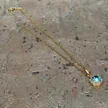 Ladda bild till bildvisaren Vintage Necklace Indian Sapphire (Nr.217)