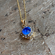 Ladda bild till bildvisaren Vintage Necklace Cobalt (No.369)