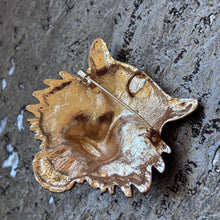 Ladda bild till bildvisaren Brosch Tiger Gold