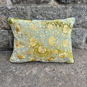 Cushion Deluxe Embroidery Tiana Shaded Mint 30x40cm