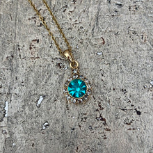 Ladda bild till bildvisaren Vintage Necklace Indicolite (Nr.379)