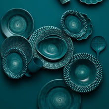 Ladda bild till bildvisaren Bubbles Oval Plate 20x16cm - Ocean