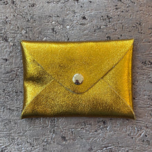 Ladda bild till bildvisaren Origami Card Holder - Gold Yellow