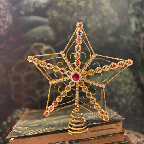 Jewel Star Tree Topper 22cm