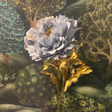 Ladda bild till bildvisaren Magnolia Flower Blue/Gold 59cm