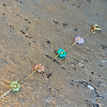 Ladda bild till bildvisaren Bracelet Flowers White / Multi