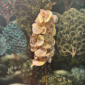 Orchid Flower Cream/Gold 101cm