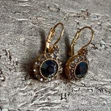 Ladda bild till bildvisaren Vintage Earring Jet (No.280)