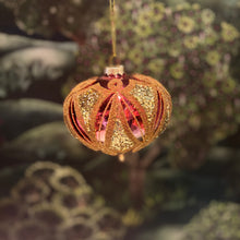 Ladda bild till bildvisaren Onion Glass Ball Art Deco 10cm