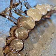 Ladda bild till bildvisaren Hårklämma Pearls Glitter White
