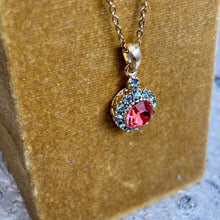 Ladda bild till bildvisaren Vintage Necklace Padparadscha (Nr.542)