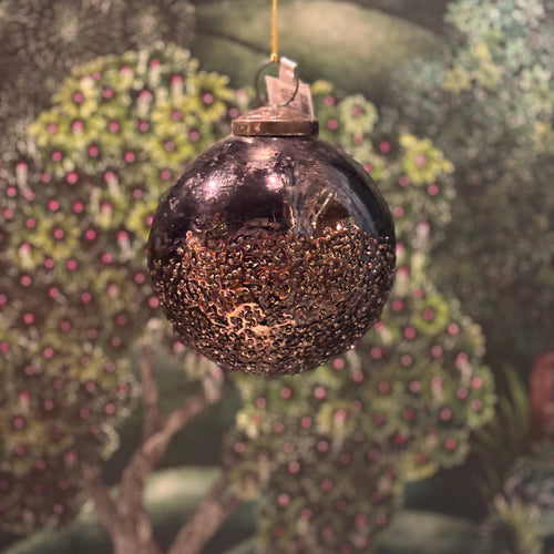 Glass Ball Dark Brown