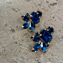 Ladda bild till bildvisaren Clips Crystal Elina Bleu