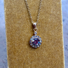 Ladda bild till bildvisaren Vintage Necklace Smoky Quartz (Nr.225)