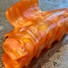 Ladda bild till bildvisaren Hårklämma Colour Shiny Orange