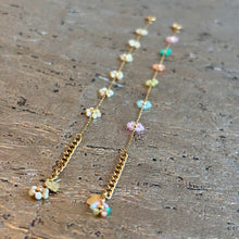 Ladda bild till bildvisaren Bracelet Flowers White / Multi