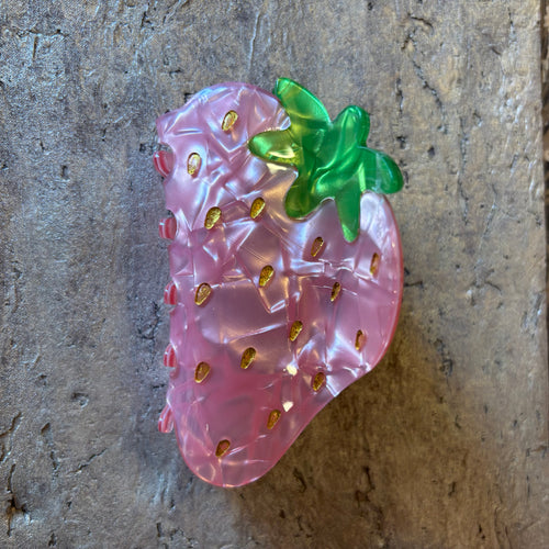 Hårklämma Paris Rosa Jordgubbe