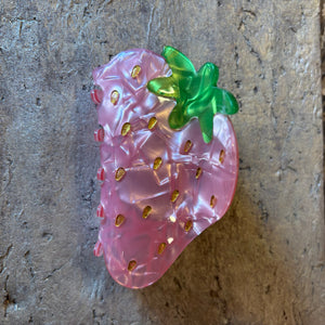 Hårklämma Paris Rosa Jordgubbe