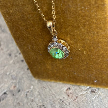 Ladda bild till bildvisaren Vintage Necklace Peridot (Nr.214)