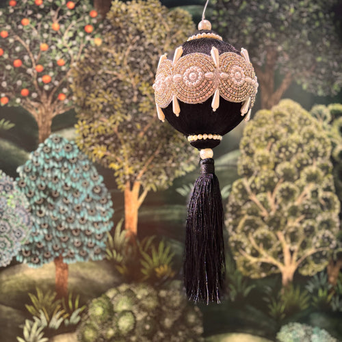Pearl Ball Top Tassel 30cm