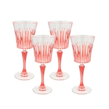 Ladda bild till bildvisaren Crystal Wine Goblet Coral