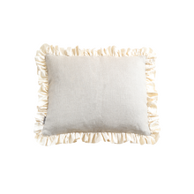 Ladda bild till bildvisaren Cushion Ruffle Cream
